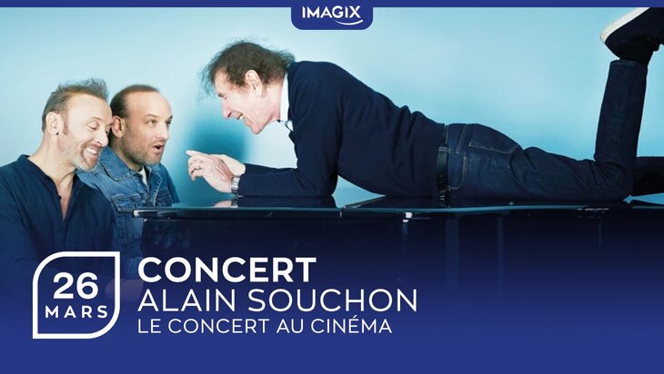 Spectacles Alain Souchon : concert cinéma [Tournai]