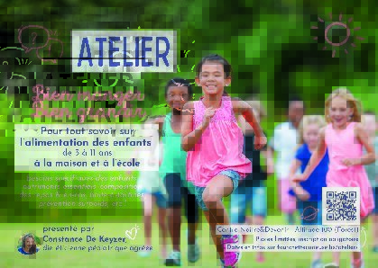 Conférences Atelier alimentation l enfant  Bien manger, bien grandir 