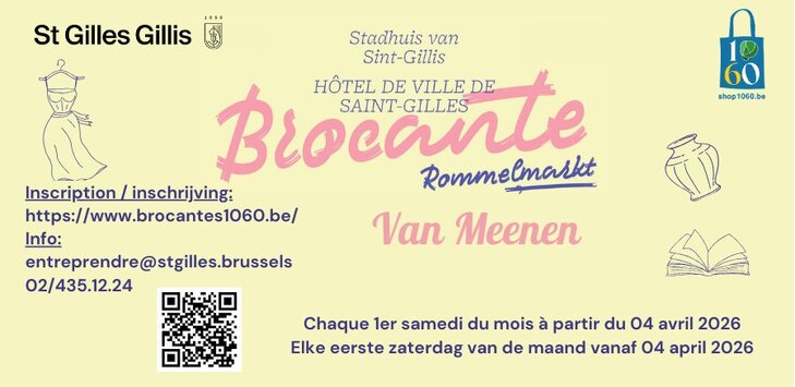  Brocante l Hôtel ville - Place Meenen