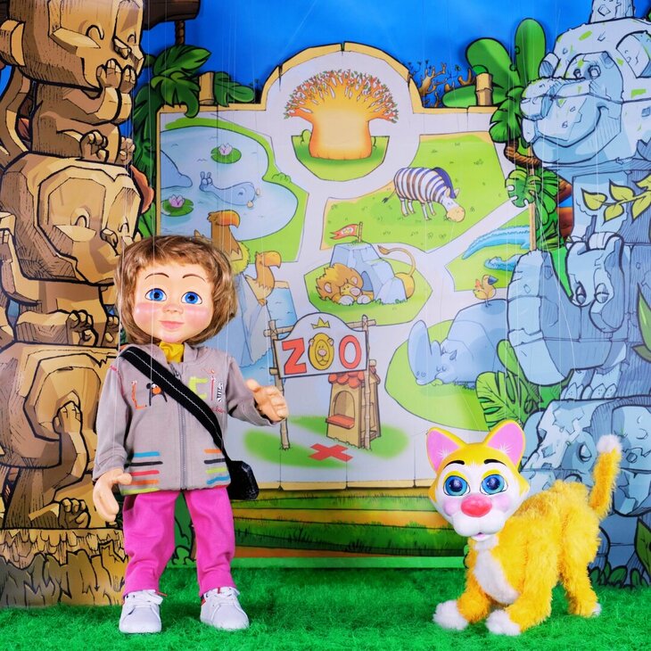 Spectacles La Girafe Bleue