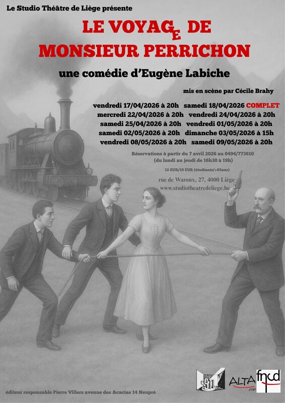Spectacles Le voyage Monsieur Pérrichon