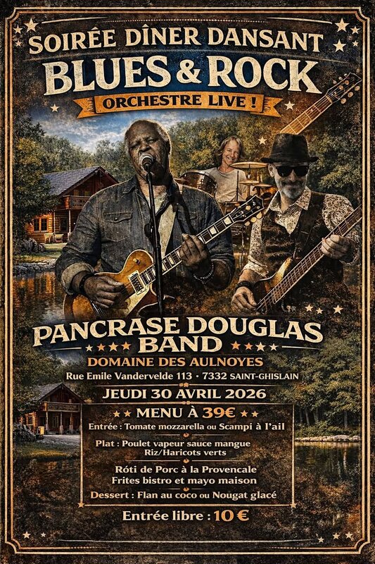 Concerts Soirée diner dansant - Blues & Rock