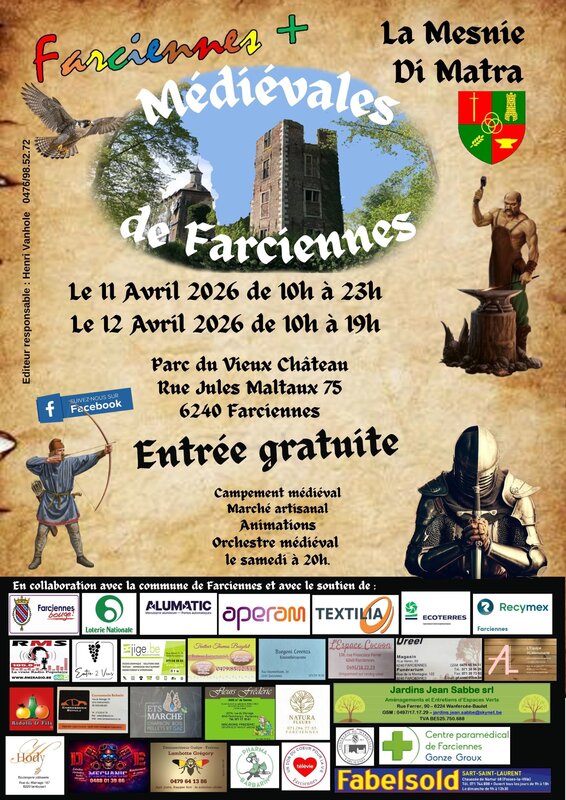 Loisirs 3ème édition Médiévales