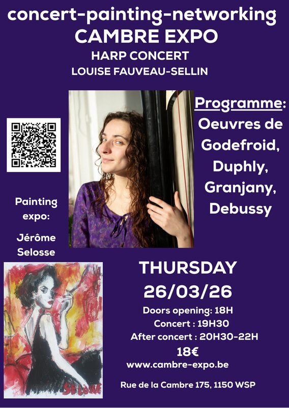 Concerts Concert Harpe intimiste Montgomery