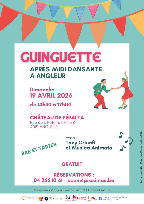 Loisirs Guinguette, après-midi dansante