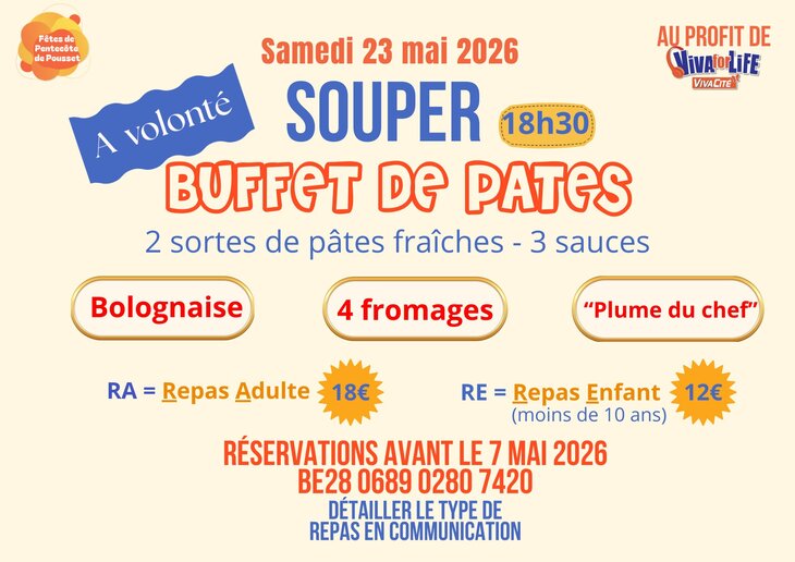 Soirées Souper profit Viva Live