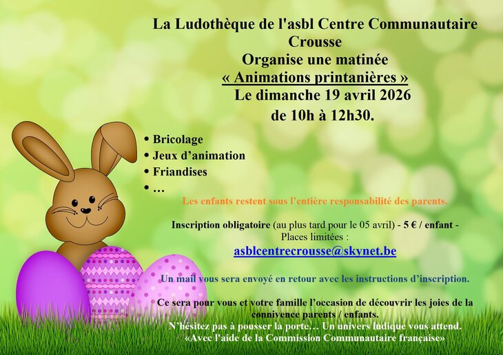 Loisirs Animations printanières