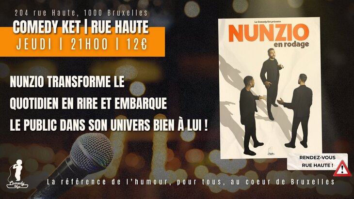 Spectacles Nunzio En rodage  