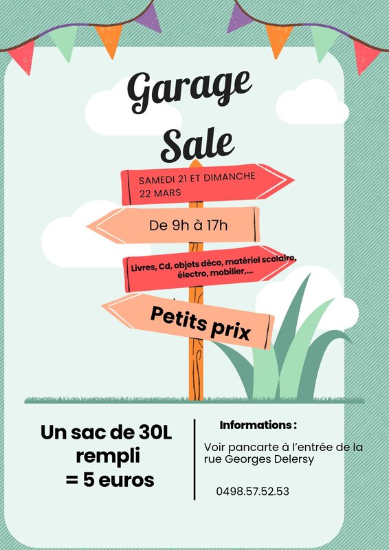 Garage sale