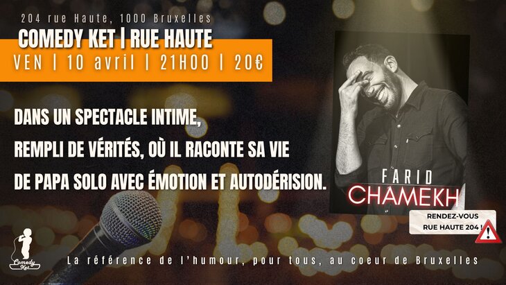 Spectacles Farid Chamekh