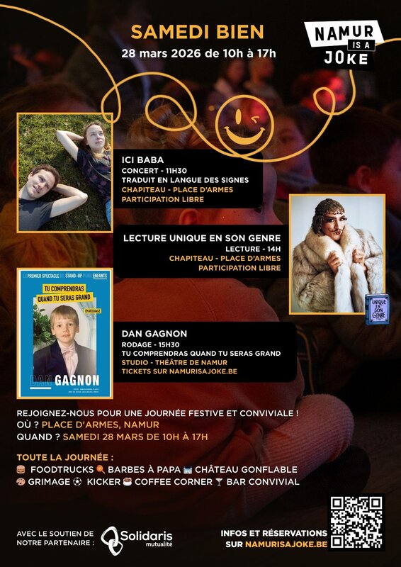 Loisirs Samedi bien - Namur a joke