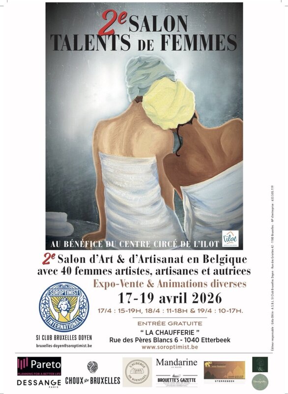 Expositions Salon Talents Femmes - Soroptimist Bruxelles Doyen