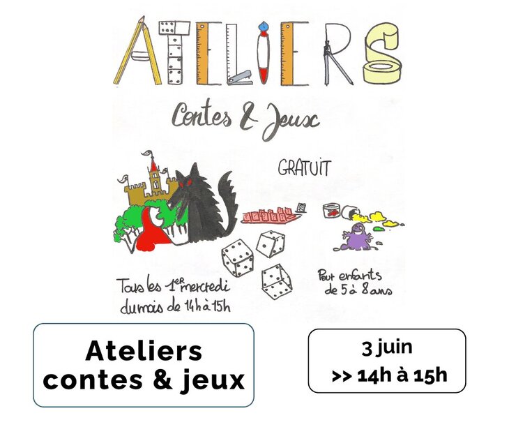 Loisirs Ateliers Histoires jeux