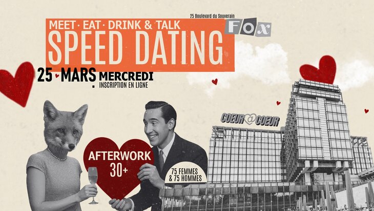 Loisirs Speed dating ( hommes - femmes) Afterwork - meet - & drink