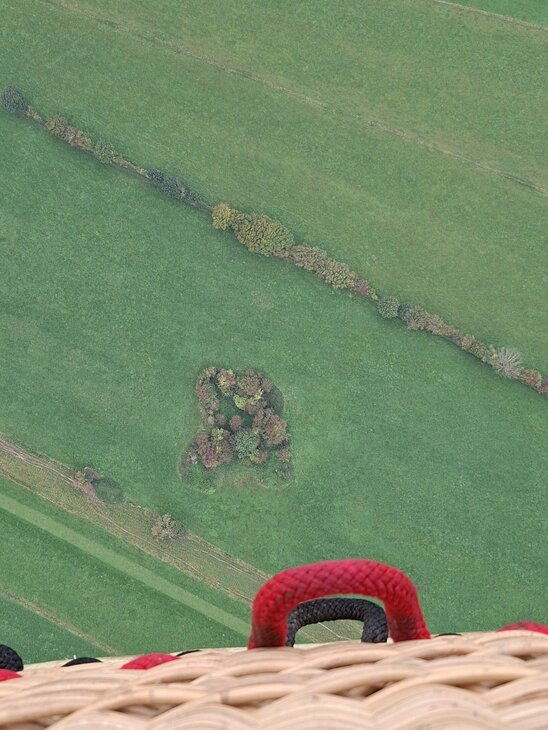 Loisirs Baptême montgolfière au-dessus Pays Herve