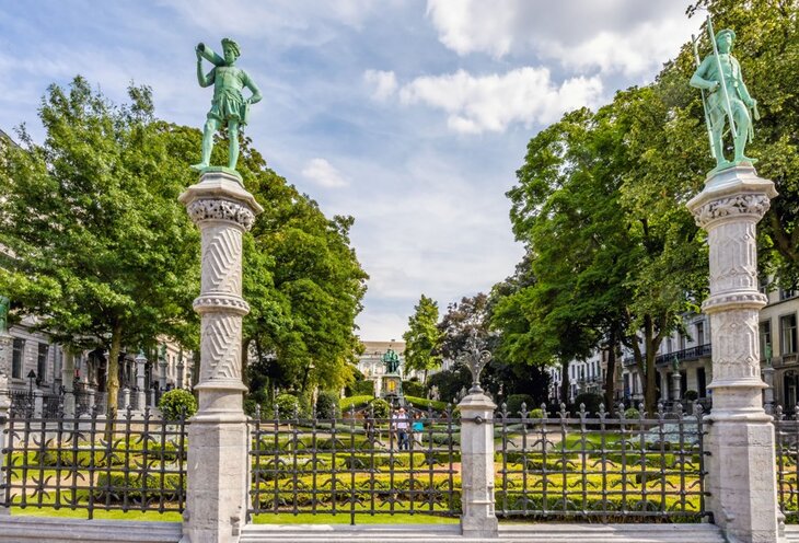 Loisirs Le Sablon, haut lieu Bruxelles Charles Quint