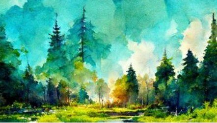 Loisirs Aquarelle Forêt Soignes