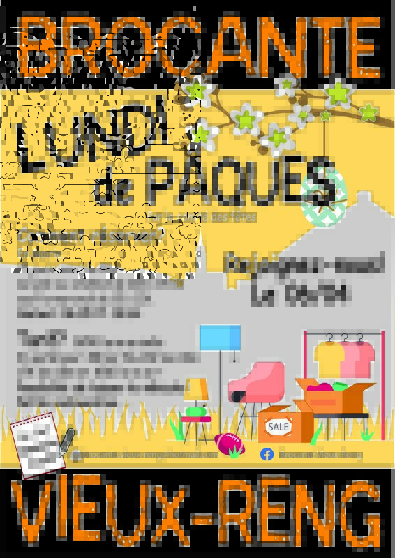  Brocante lundi Pâques