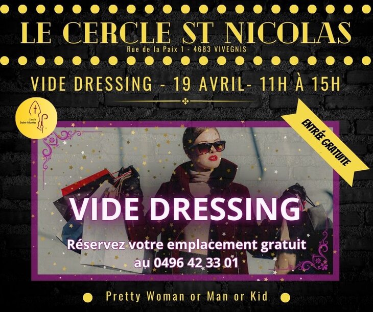 Loisirs Vide-Dressing Vêtements