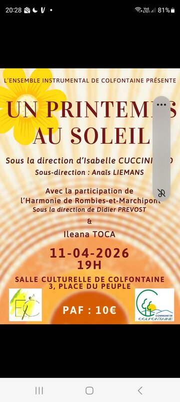 Concerts Concert printemps