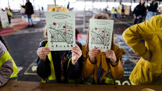 Loisirs Craie quartier - Maak & Transmettre