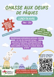 Loisirs Chasse oeufs Pâques