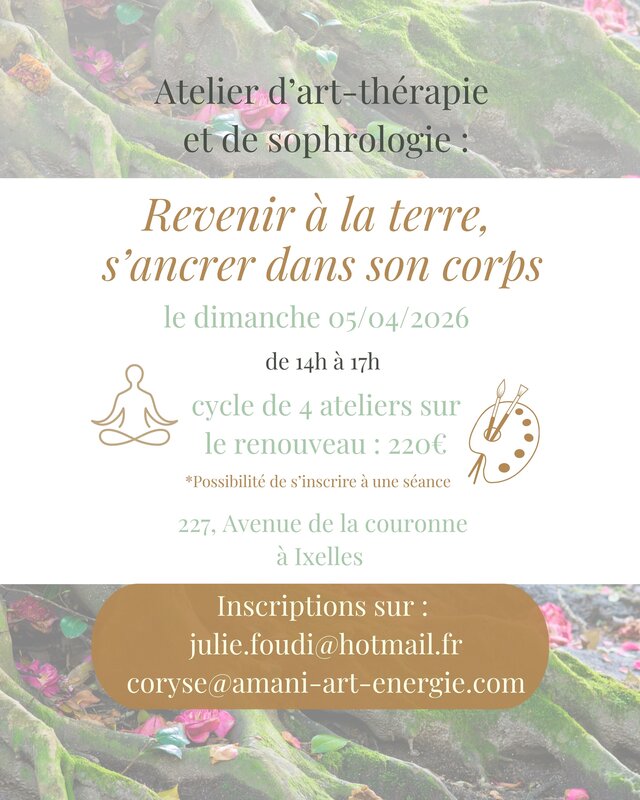 Stages,cours Revenir la terre, s ancrer dans corps | sophrologie art-thérapie