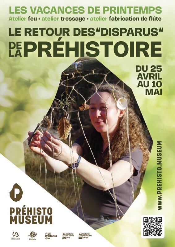 Loisirs Les vacances printemps Préhistomuseum