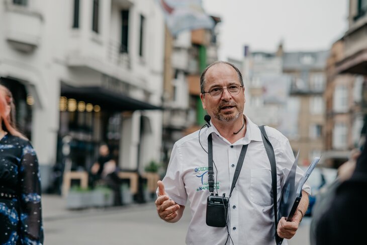 Loisirs [Visite guidée] mont-de-piété académie beaux-arts Namur