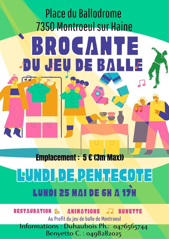  Brocante jau balle