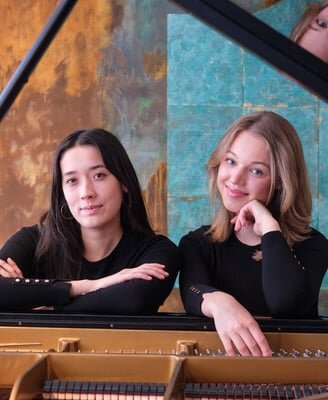 Concerts Quatre Mains Piano  Marianne & Maureen - orchestra 4 hands 