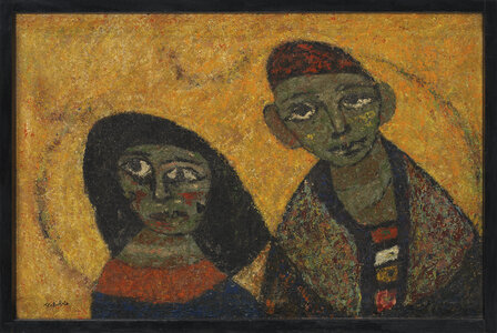 Expositions Visite-atelier autour l exposition Hamed Abdalla, signes d Égypte | Main dans main