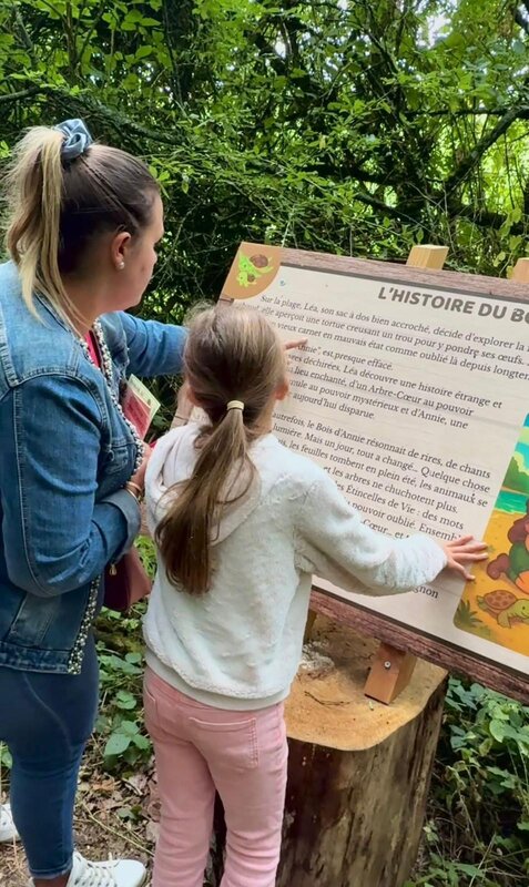 Loisirs Parcours énigme dans bois