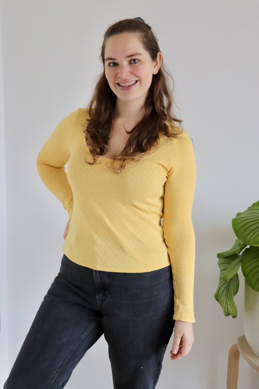 Stages,cours Mon tee-shirt jersey pointelle la machine coudre