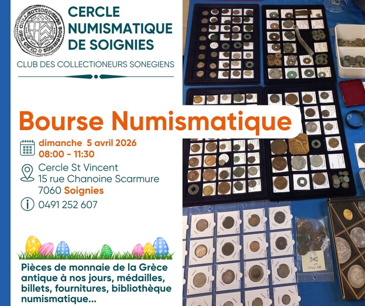 Loisirs Bourse mensuel numismatique