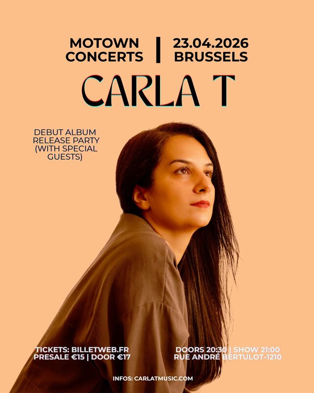 Concerts Carla Debut Album Release Party | Motown Concerts, Brussels
