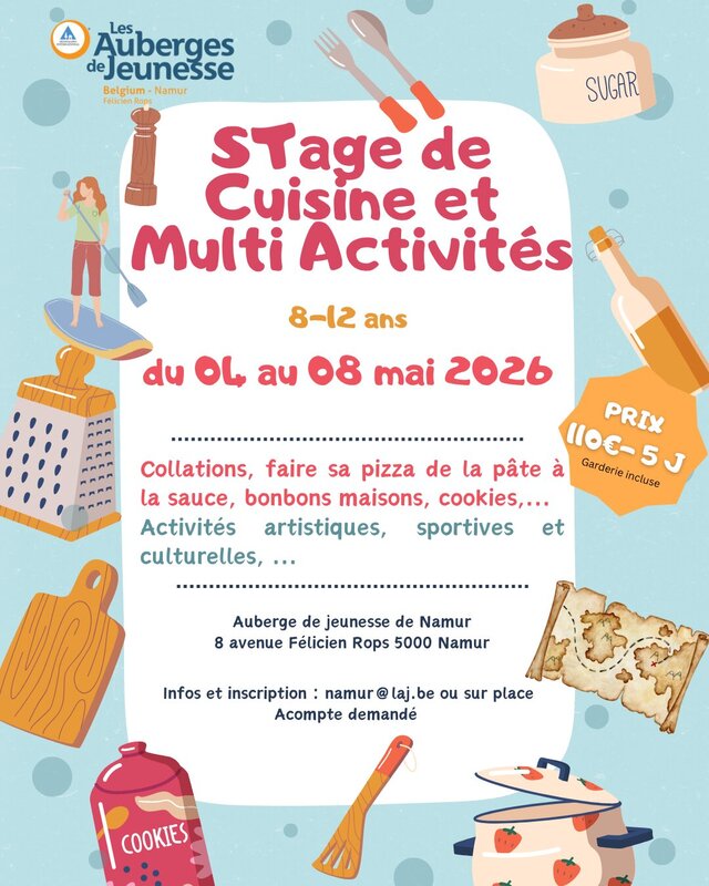 Stages,cours Stage Cuisine Multi-Activités
