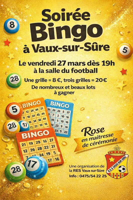 Loisirs Soirée Bingo