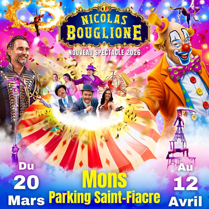 Spectacles Cirque Nicolas Bouglione Mons
