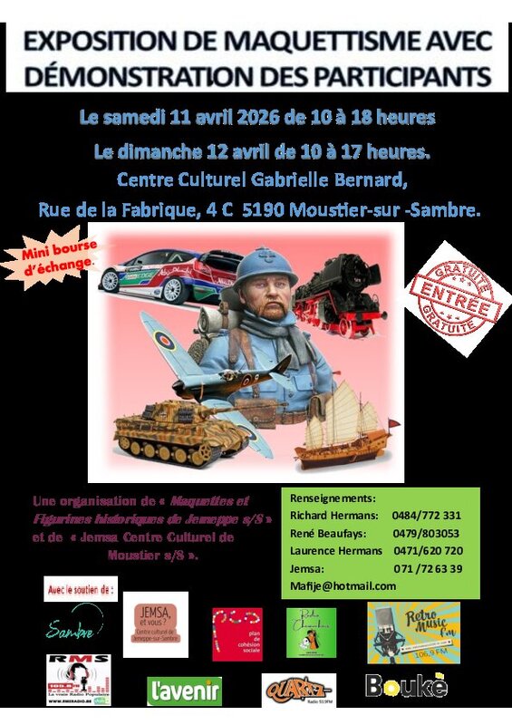 Expositions Exposition maquettisme avec démonstrations participants