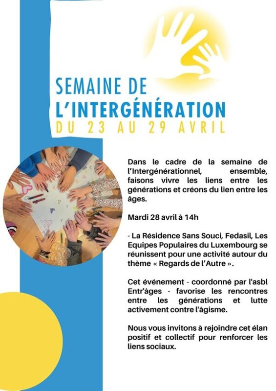 Stages,cours Rencontre Sommet Géné­ra­tions 