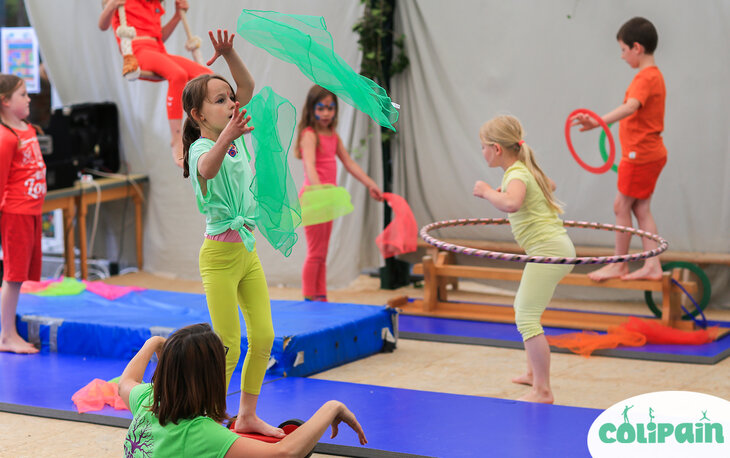 Stages,cours Colipain - Stages enfants - Cirque