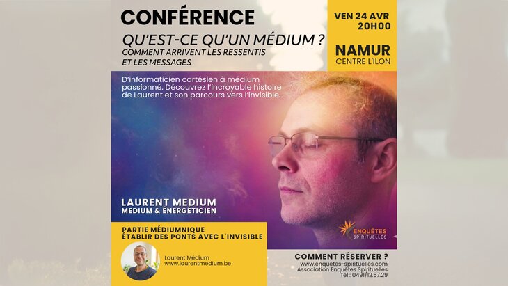 Conférences Comment suis devenu Médium ?