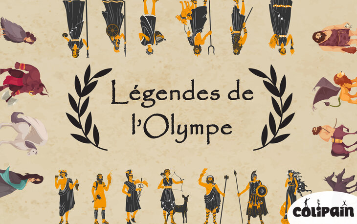 Stages,cours Colipain - Stages enfants - Légendes l Olympe