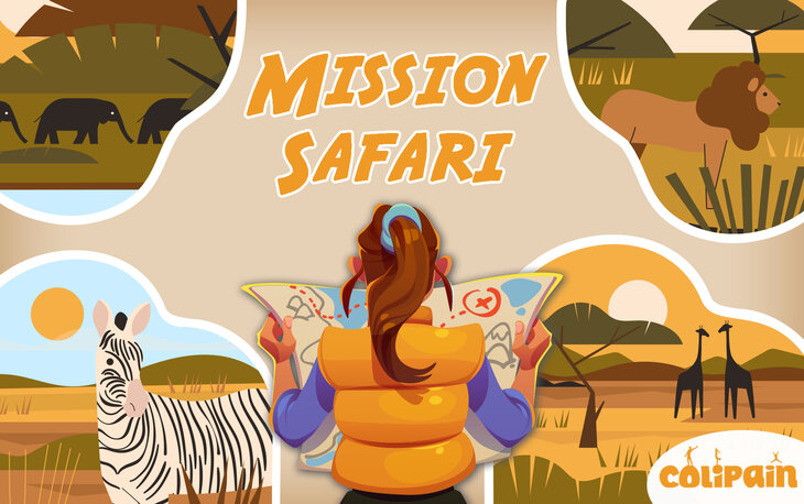 Stages,cours Colipain - Stages enfants - Mission safari