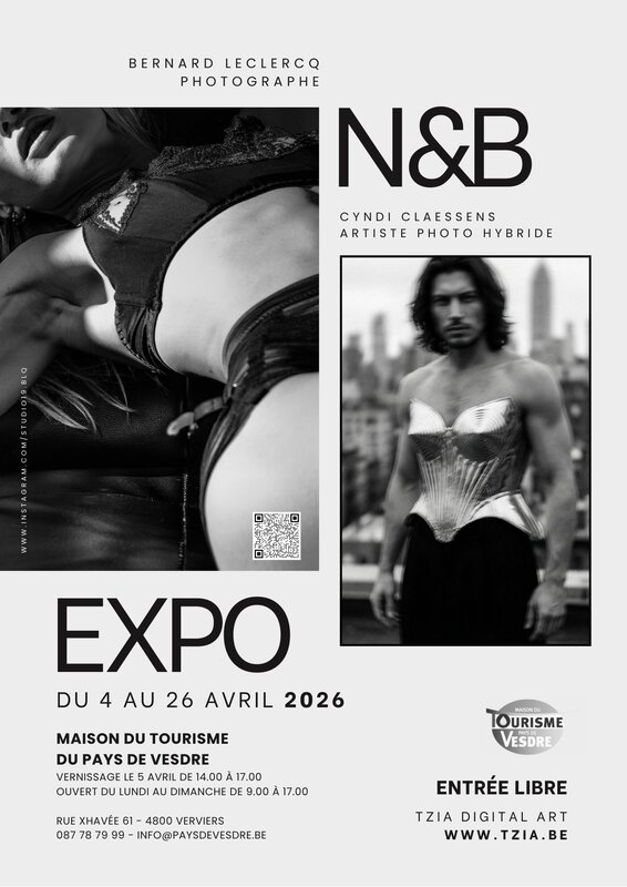 Expositions Exposition photographies : Cyndi Claessens Bernard Leclercq