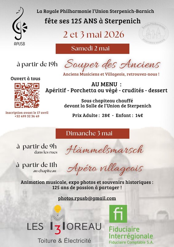 Loisirs Fête Sterpenich : spéciale ans