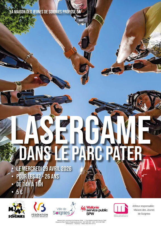 Loisirs Lasergame dans parc Pater