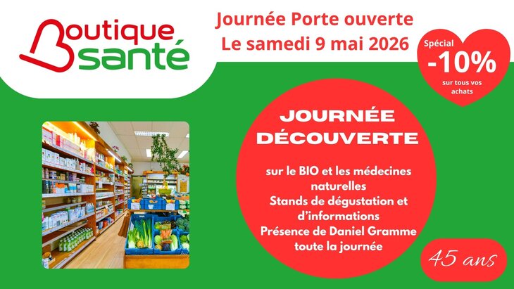 Loisirs Journée Porte Ouverte la Boutique Santé