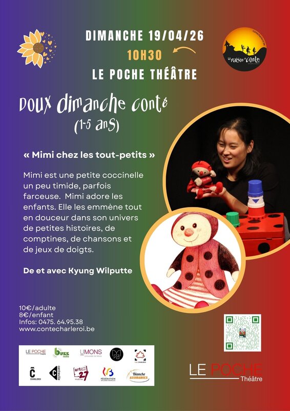 Spectacles Doux dimanche conté :  Mimi chez tout-petits 